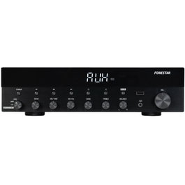 Fonestar AS-3030 Amplificador Estéreo HiFi con Bluetooth, Radio FM, USB, MP3, 30+30 W RMS